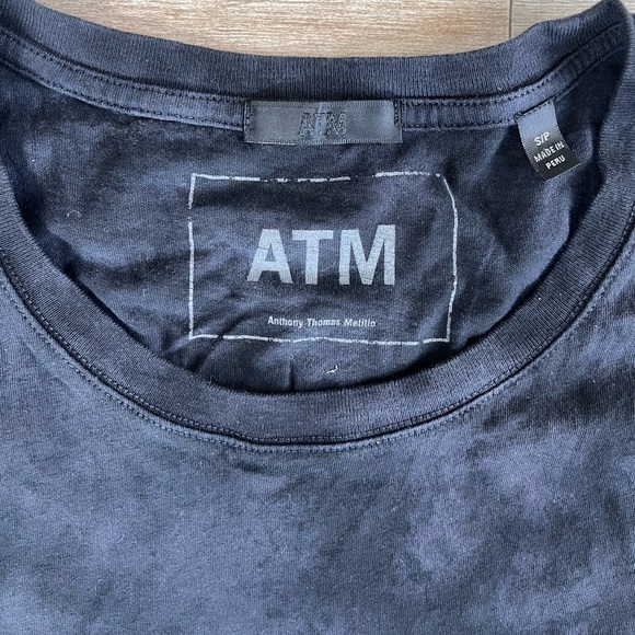 ATM tie dyed t-shirt dress size S - Picture 3 of 5